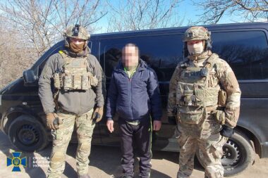 СБУ затримала колаборанта, який після звільнення Херсона намагався втекти до Придністров’я