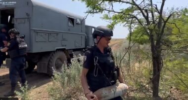Безстрашні, мужні, сміливі: показано роботу саперів Херсонщини (ВІДЕО)