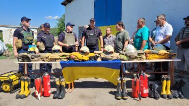На Херсонщині відкрили новий підрозділ пожежної охорони