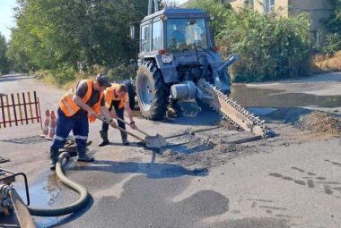 Херсонський водоканал відремонтував мережі в центрі міста