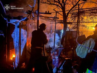 Пять человек ранены в результате российских обстрелов Херсонской области
