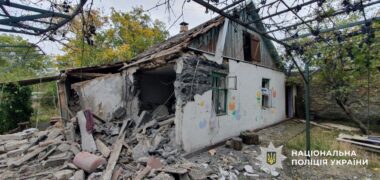 На Херсонщине от российских обстрелов повреждено почти 38 тысяч домов