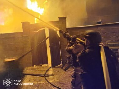 На Херсонщині за добу поранено 5 осіб, пошкоджено 10 будинків