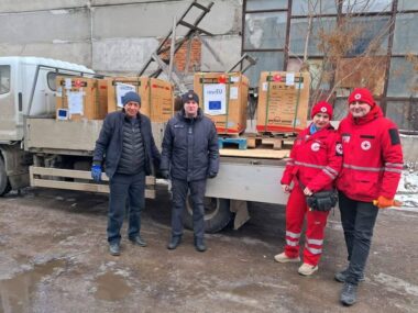 Херсонщина отримала 66 генераторів від Українського Червоного Хреста