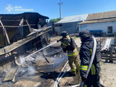 Херсонская область под ударом: один человек погиб, 15 получили ранения